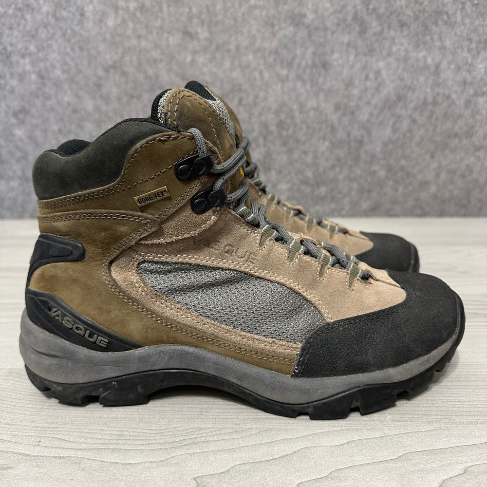Vasque Mica II GTX Hiking Boots Mens 9.5 Brown Gore-Tex Waterproof Leather - Picture 3 of 11